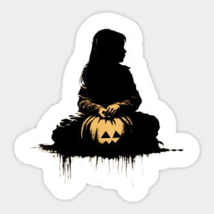 halloween for girls Sticker